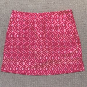 Vineyard Vines Diamond Dot Print Skort sz12